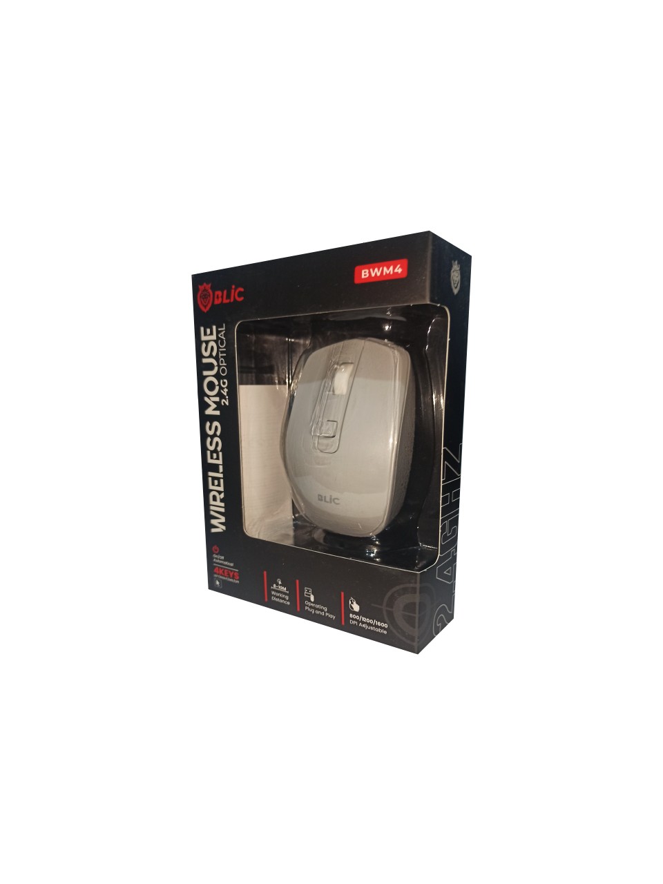 Blic 2.4 Ghz Wireless Mouse Bwm4